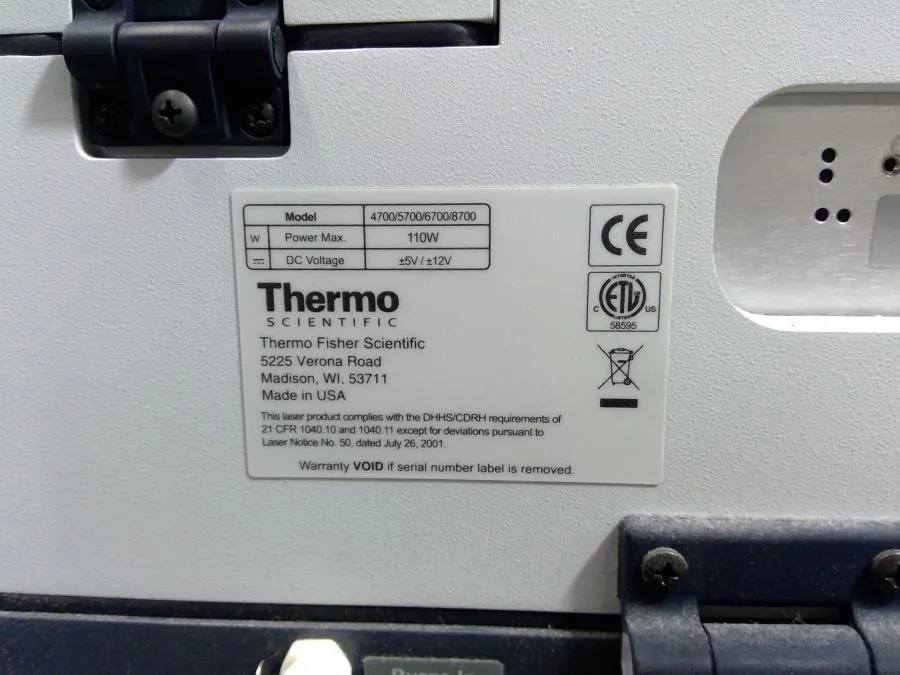 Thermo Nicolet 6700 FT-IR Spectrometer!