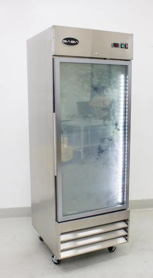 SABA S-23FG One Glass Door Reach-In Freezer P/N 9117120020