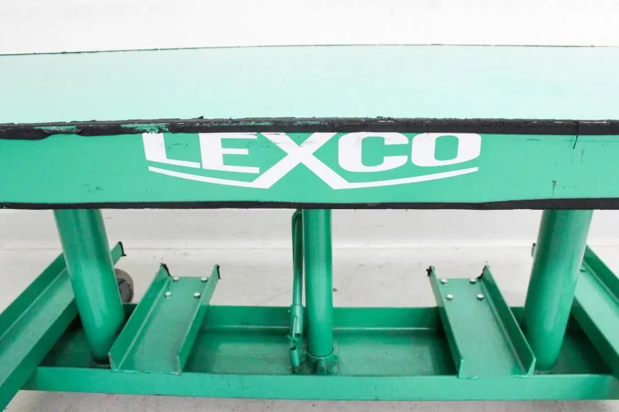 Wesco Lexco 2000lb, Hydraulic Foot Operated Lift Table P/N STN-3006-SF-A