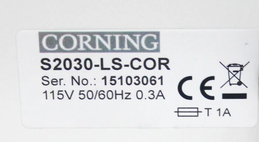 Corning LSE Low Speed Orbital Shaker  S2030-LS-COR