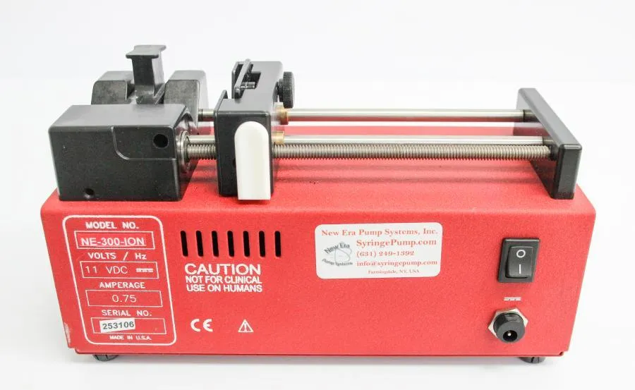 New Era Pump Systems NE-300-ION Just Infusion Syringe Pump