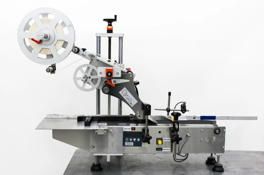 Tabletop Top Labeling Machine System