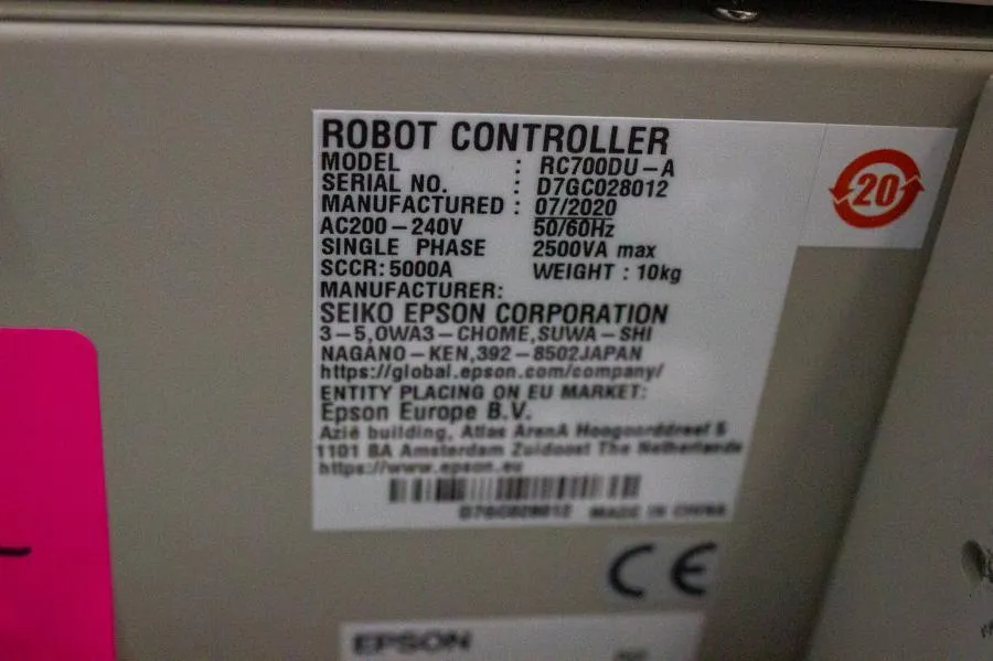Miscellaneous Cart of Epson Robot Controllers