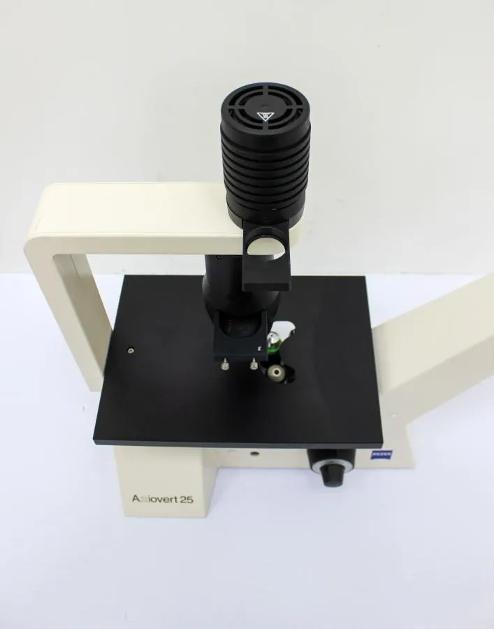 Carl Zeiss Axiovert 25 Inverted Phase Contrast Microscope