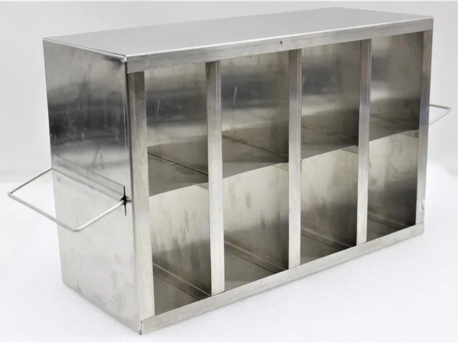 Stainless Steel Freezer Racks Cryo 6 Box Capacity