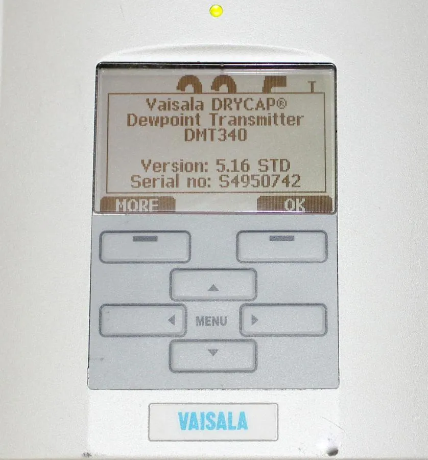 VAISALA DMT340 Dew Point and Temperature Transmitter (Display - Remote Probe)