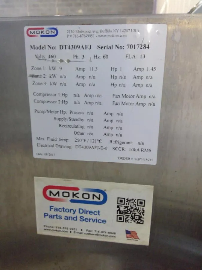 Mokon - Hydrothermal DT4309AFJ Circulating Water Temperature Control System