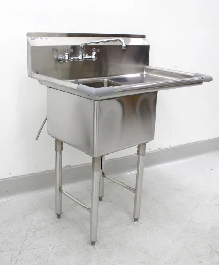 GSW Stainless Steel Tub sink w/right board Model: SEE18181R