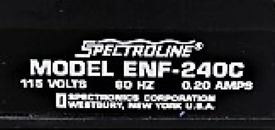 Spectroline Hand Held UV lamp ENF-240C