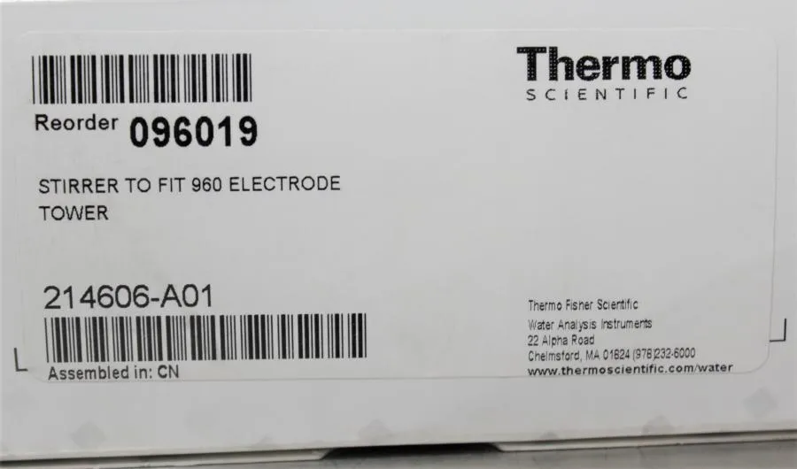 Thermo Scientific Orion Automatic Stirrer Probe and Paddle 096019