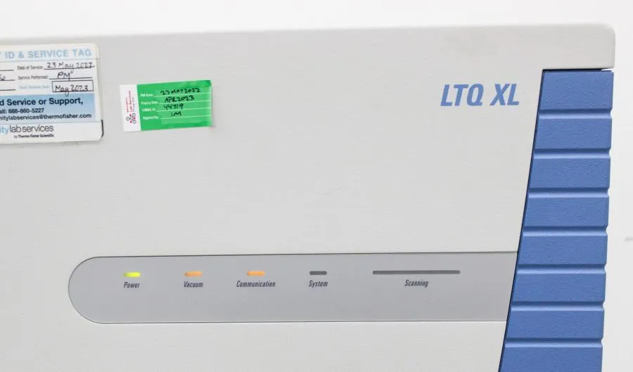 Thermo LTQ XL Linear Ion Trap Mass Spectrometer with Vacuum Pumps