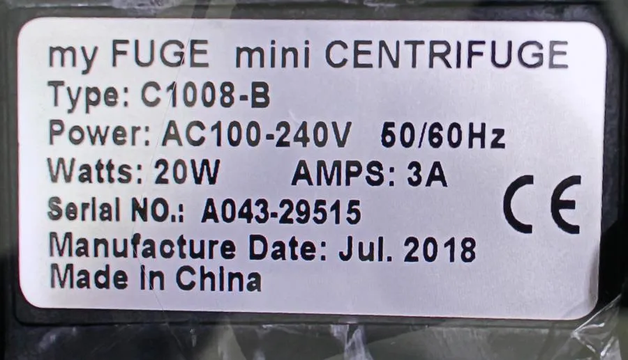 LabForce MiniMouse II mini centrifuge C1008-B