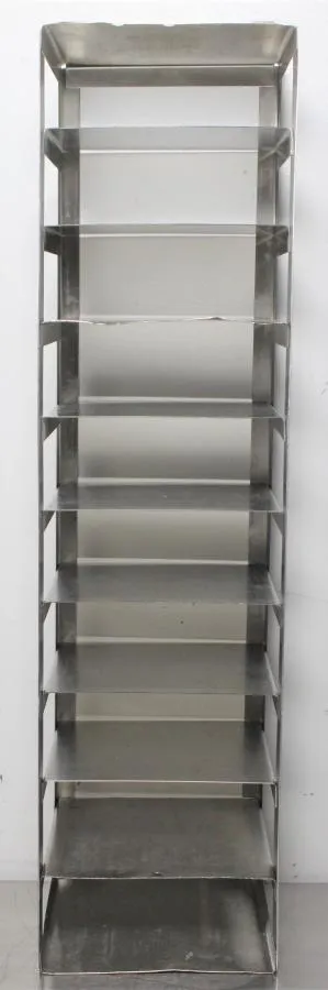Upright or chest -80 Freezer Rack Stainless Steel 10-Compartments