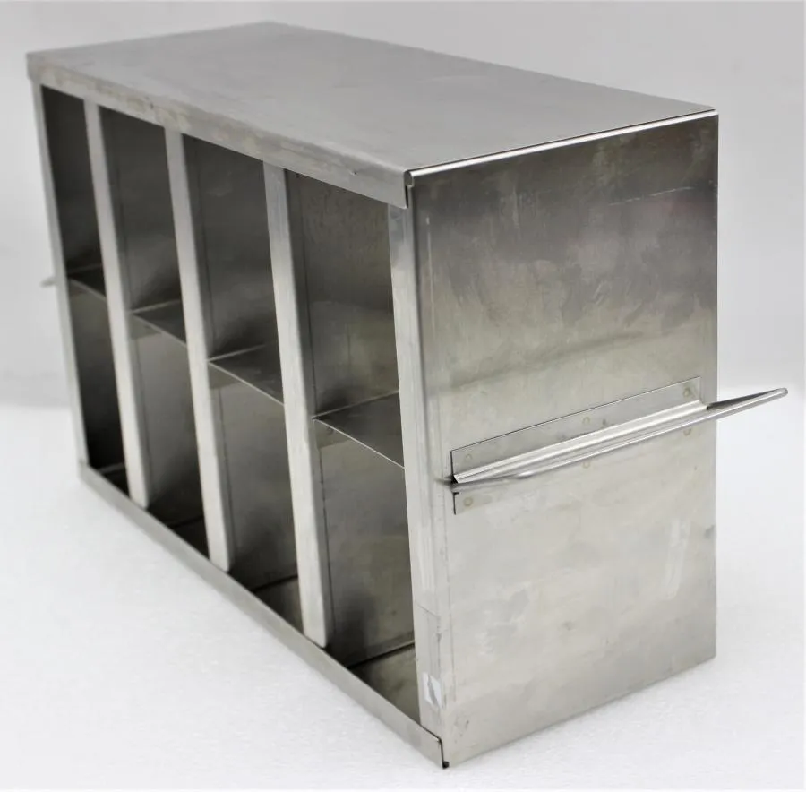 Stainless Steel Freezer Racks Cryo 6 Box Capacity