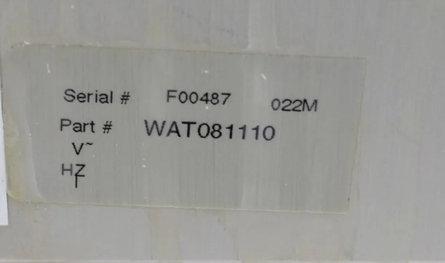 Waters Dual Absorbance Detector 2487 WAT081110 CLEARANCE! As-Is