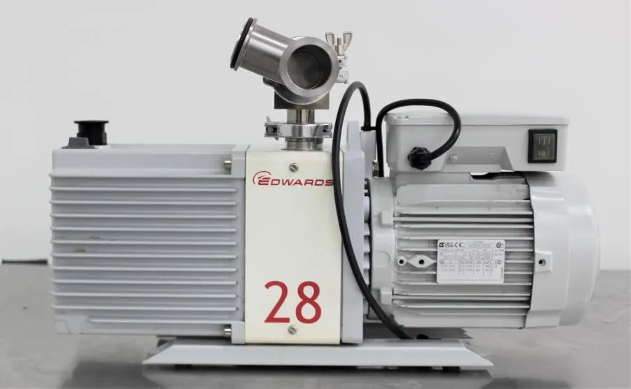 Edwards 28 Rotary Vane Dual Stage Vacuum E2M28 Pump