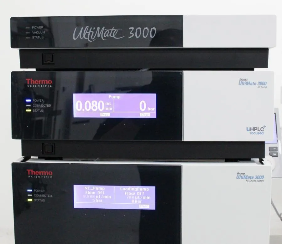 Thermo Dionex UltiMate 3000 RSlCnano HPLC System with Leap HDX PAL RTC