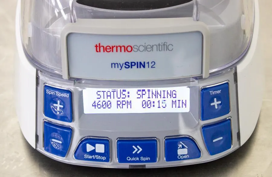 Thermo Scientific mySPIN 12 Mini Centrifuge P/N 75004081