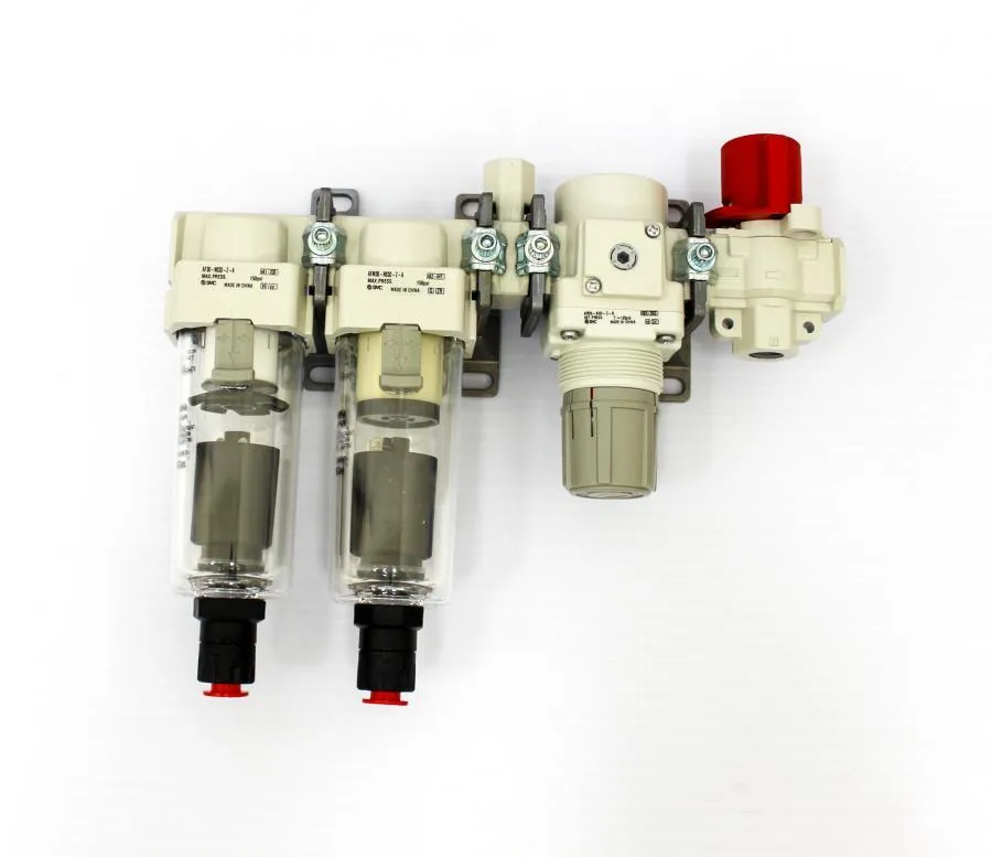 Flodraulic group Air Filter/Separator & Regulator SMC Combo Modular AC30C-N03D-T