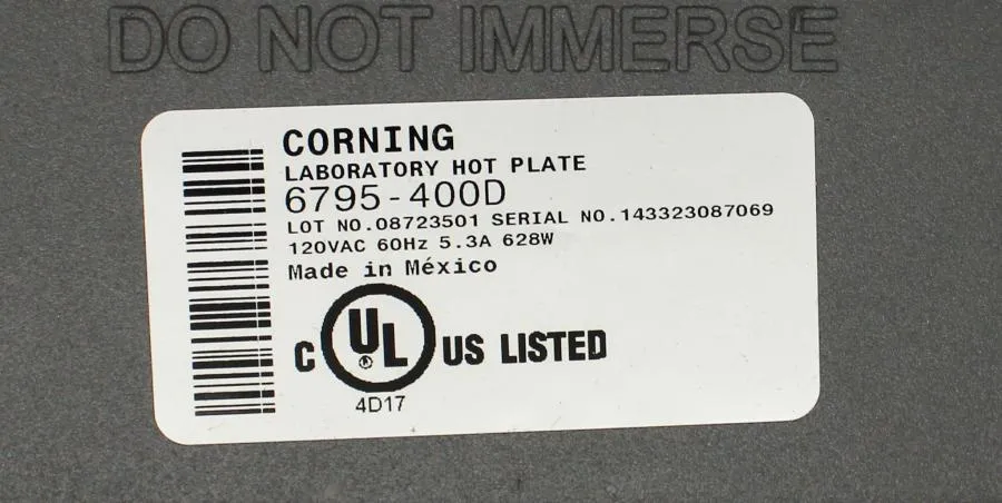 CORNING Laboratory Heat plate PC-400D