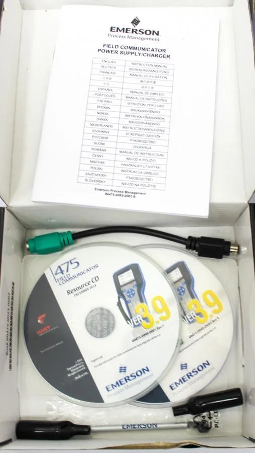 Emerson Hart 475 Field Communicator kit, Silver Edition