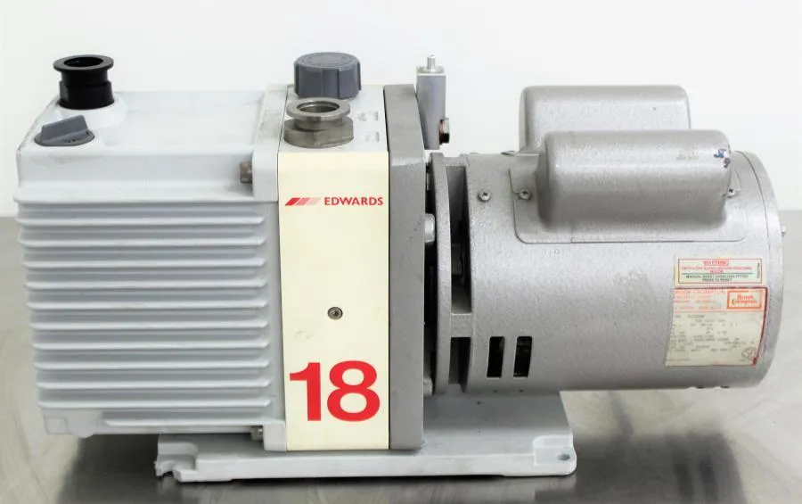 Edwards E1M18 Vacuum Pump w/ Rebuilt Motor CLEARANCE! As-Is