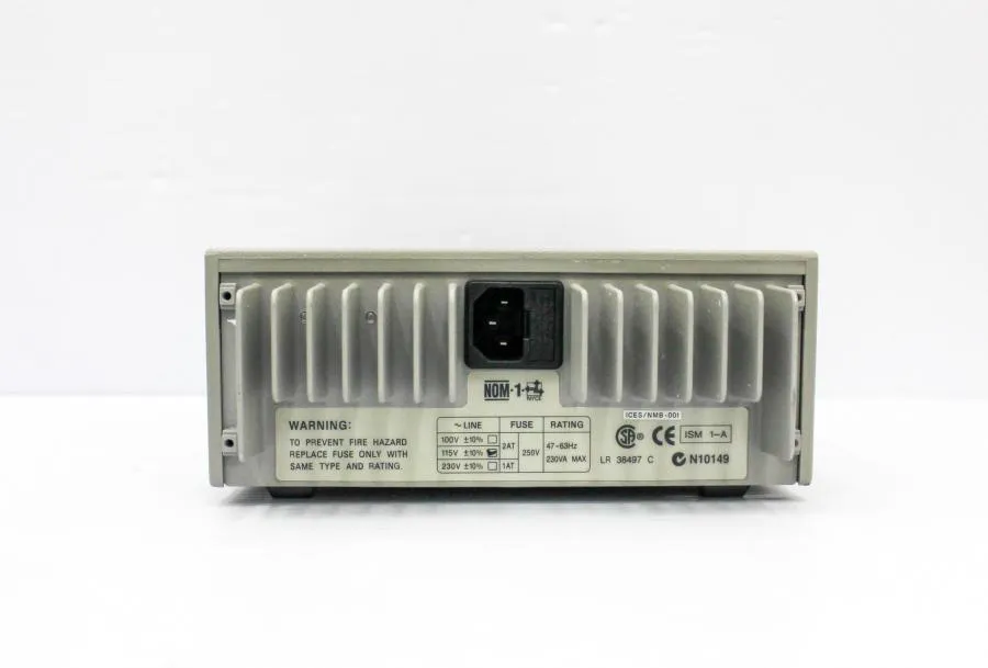 Agilent Dual Output DC Power Supply Model: E3620A
