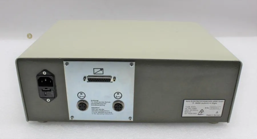 KAVO EWL Type 4444 Single Spindle Motor Controller CLEARANCE! As-Is