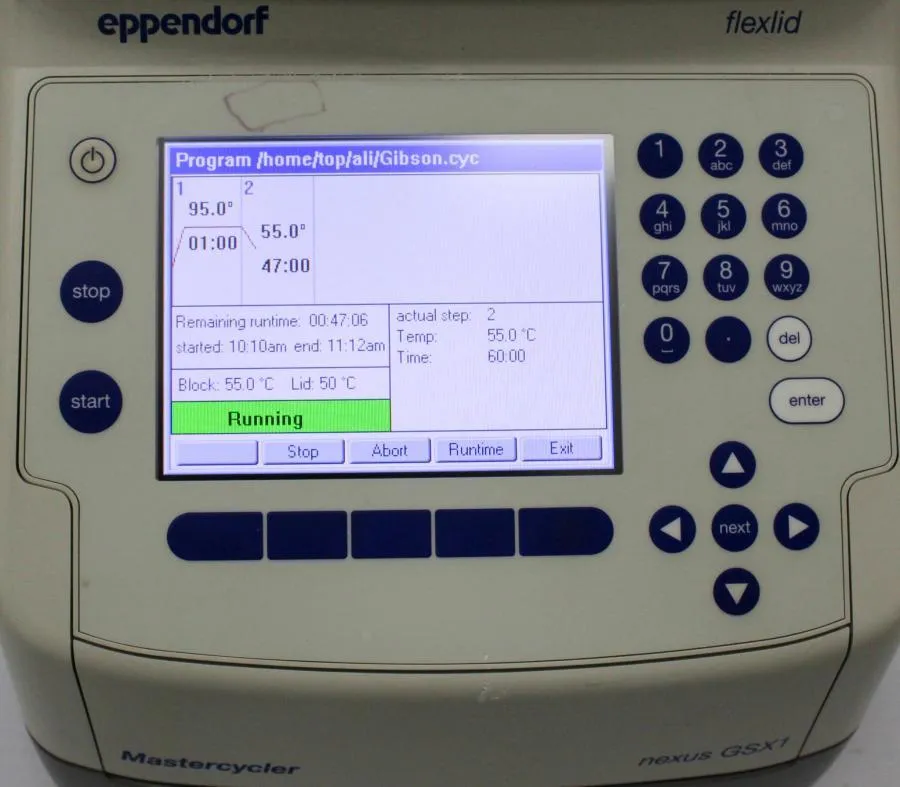 Eppendorf-flexlid Mastercycler nexus GSX1 AG PCR Thermal Cycler 6345