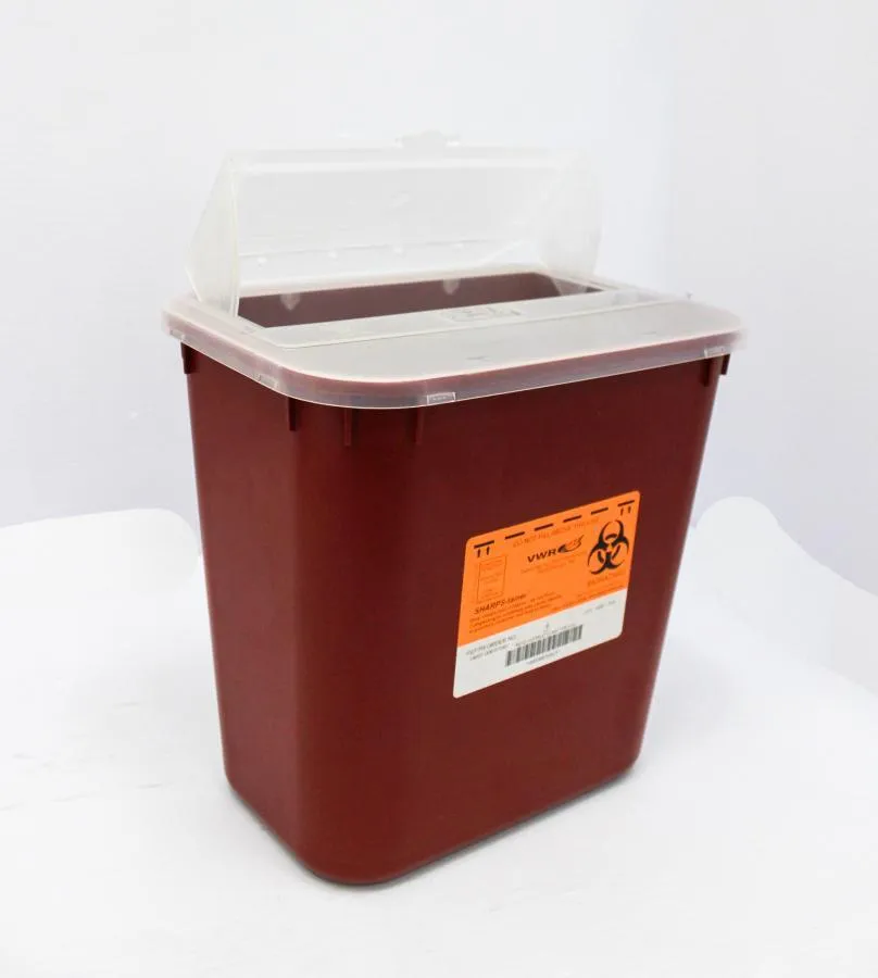Pacific Medical Waste UN3291 and VWR Sharps Containers