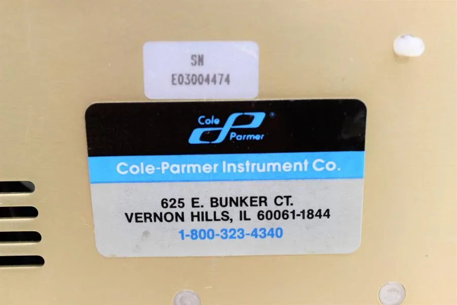 Cole Parmer MasterFlex L/S Digital Standard Drive 7523-70