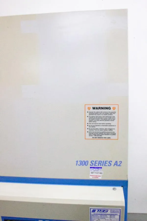 Thermo 1300 Series Class II, Type A2 Biological Safety Cabinet Model 1337