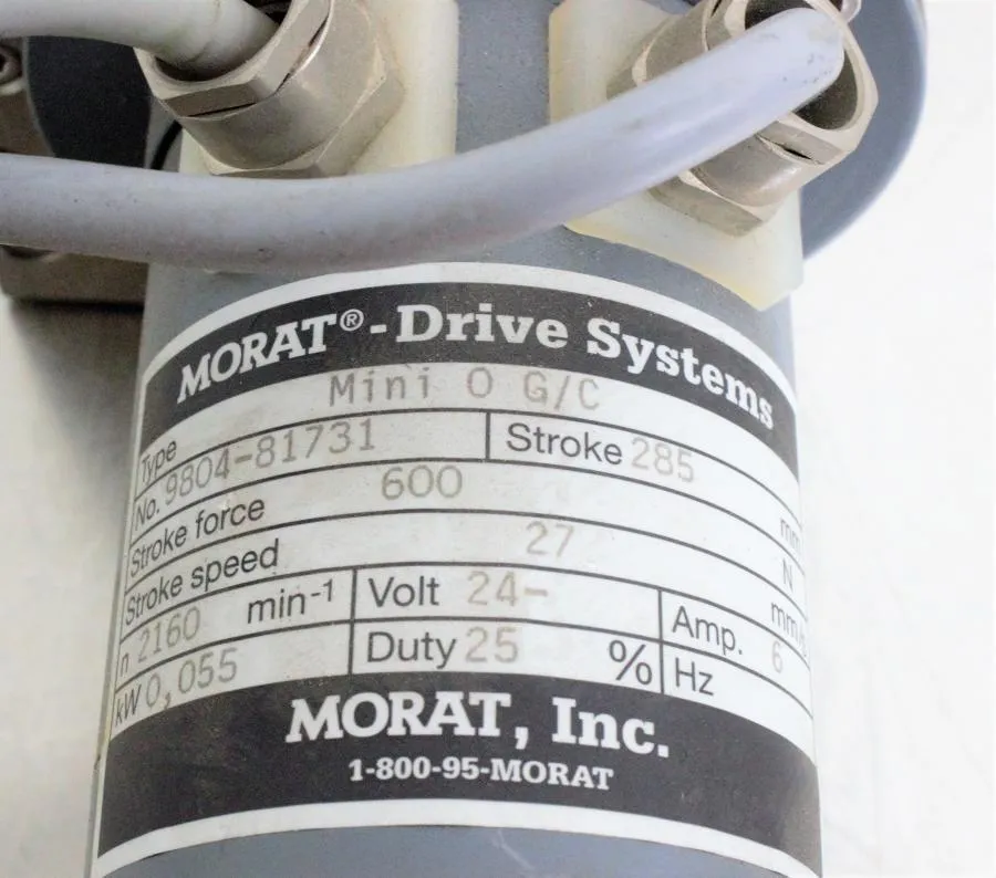 Morat Drive Systems Mini 0 G/C  Linear Actuator