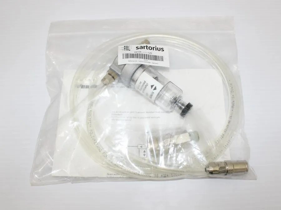 Sartorius 18104 Inlet Pressure tube w/Air Filter kit