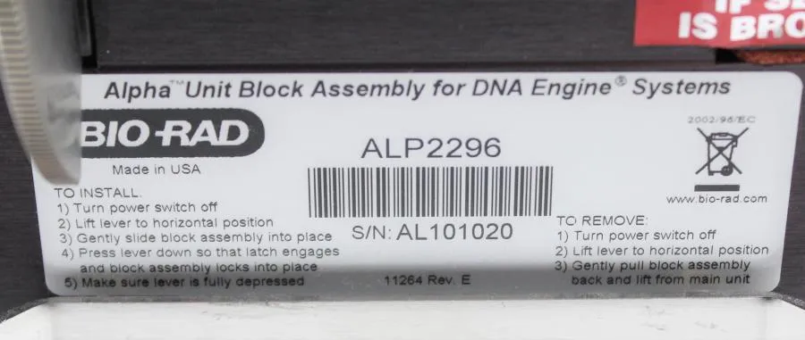 Bio-Rad PTC-0200 DNA Engine Cycler