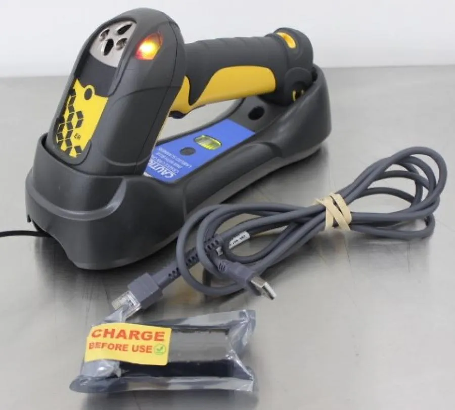 Symbol Barcode Scanner LS3578 and Doc Charger STB3578