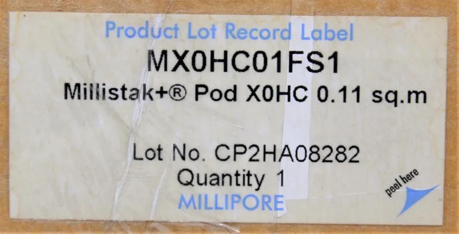 Millipore Millistak HC Pod Depth Filter X0HC Media CLEARANCE! As-Is