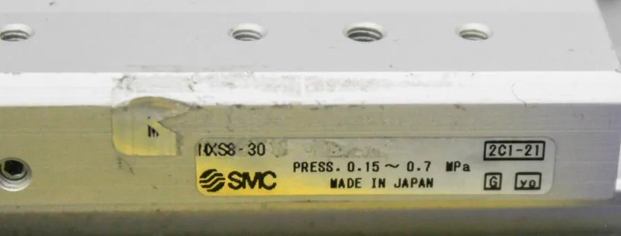 SMC MXS8-30P Custom Stopper Base