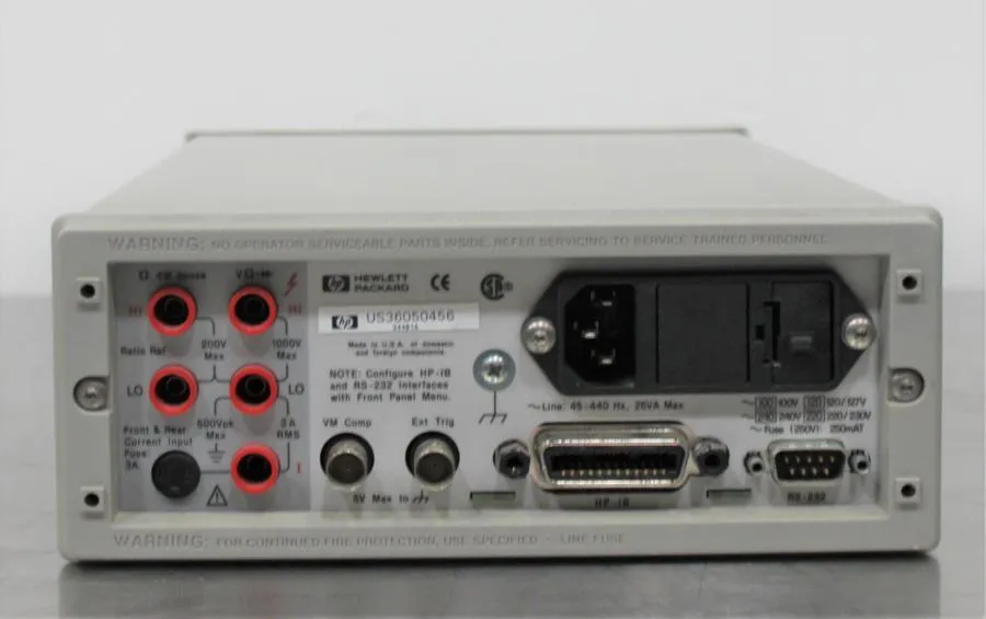 Hewlett Packard 34401A Multimeter