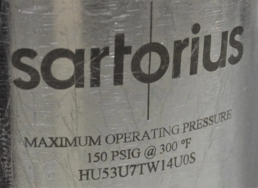 Sartorius Filter Housing HU53U7TW14U0S CLEARANCE! As-Is
