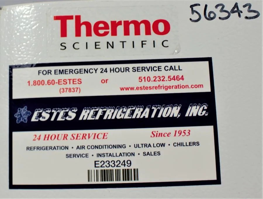 Thermo Scientific Explosion Proof Frigid-Cabinet CLEARANCE! As-Is