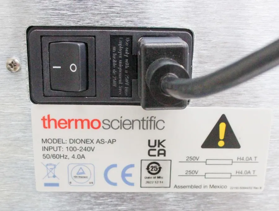 Thermo Scientific Dionex AS-AP Autosampler P/N 074922 (AS IS FOR PARTS)