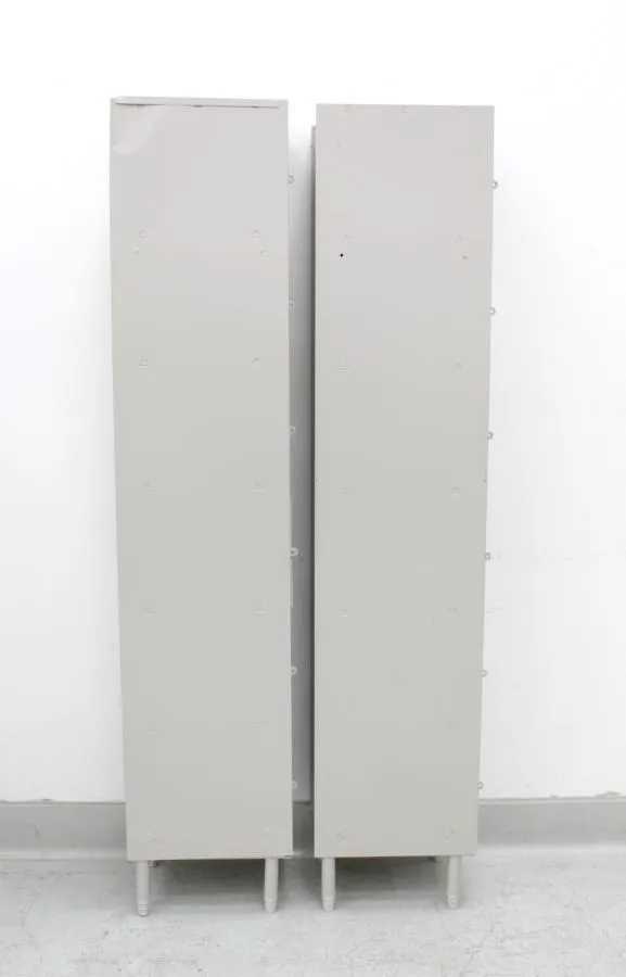 GSW Six Tier Premium Steel Tan Lockers (Set of two)