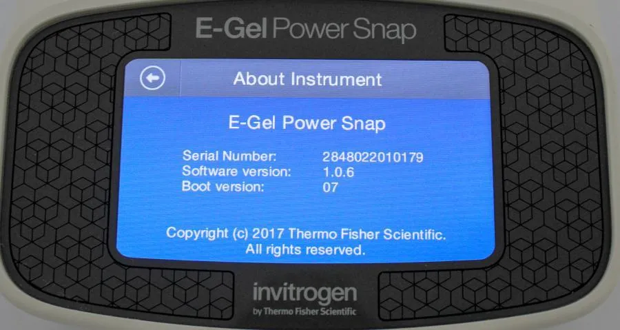 Invitrogen E-GEL Power Snap Electrophoresis Devic CLEARANCE! As-Is