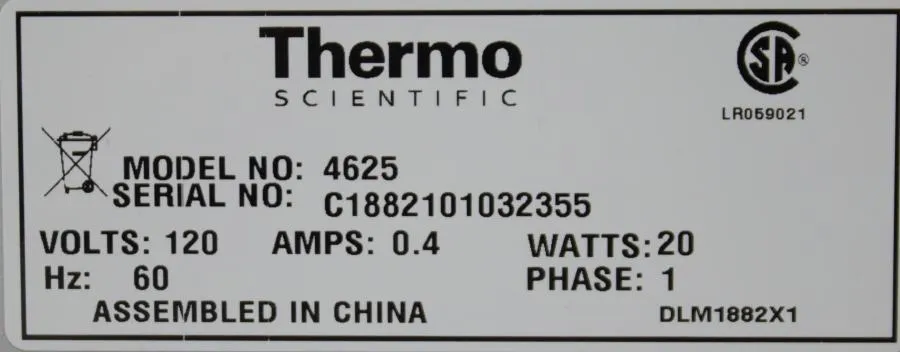 Thermo Scientific Titer Plate Shaker 4625 CLEARANCE! As-Is