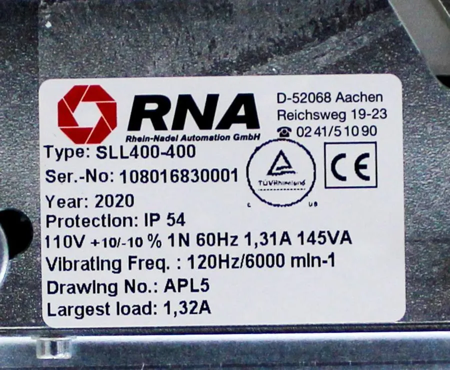 RNA Automation SLL400-400