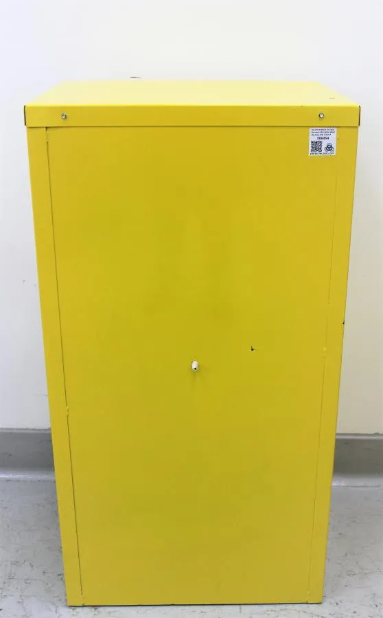 Jamco Products BJ18 yellow 18 Gal. capacity safety storage Cabinet flammable