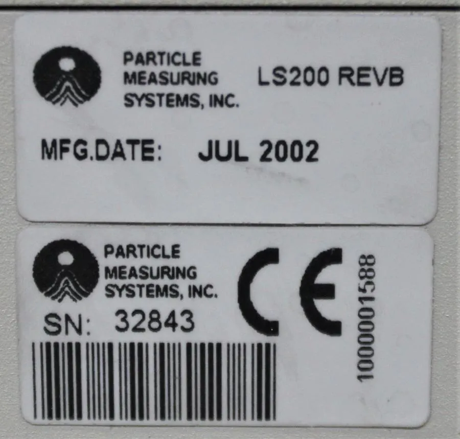 Particle Measuring ms LS-200 Liquid Sampler CLEARANCE! As-Is