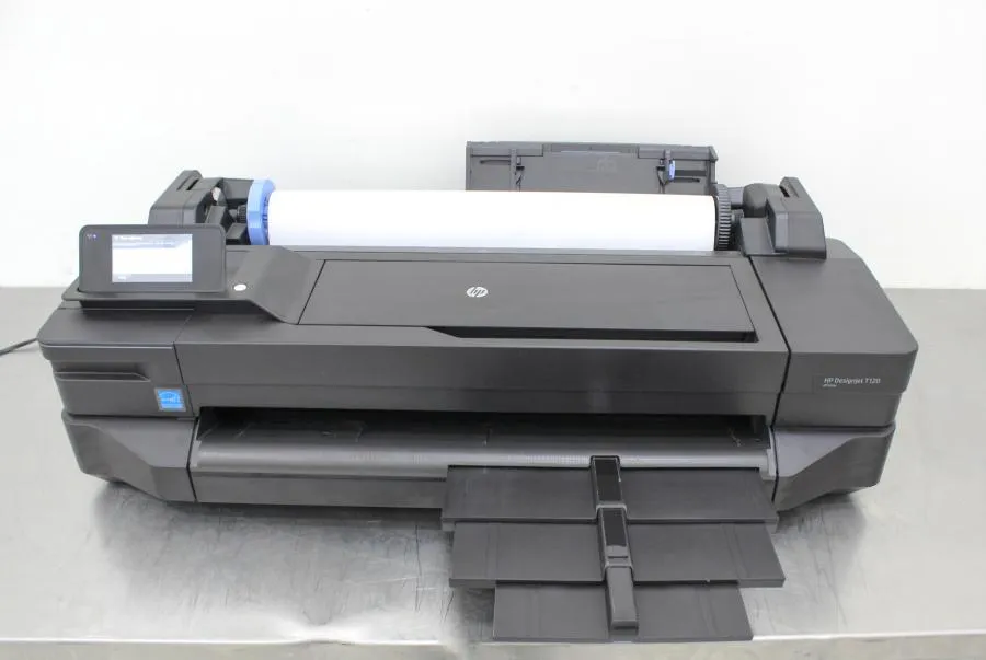HP Inkjet Large Format Color Printer Designjet T120 ePrinter