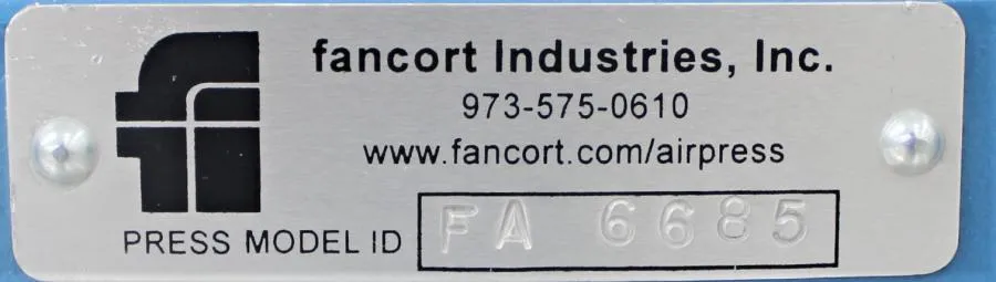 Fancort Industries Manual Press FA 66855